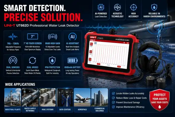 What Makes UT662D Water Leak Detector Stand Out from Competitors?